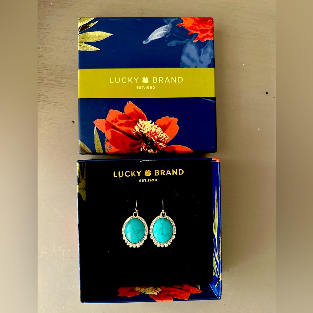 Lucky Brand Turquoise Earrings